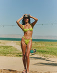 TROPICÁLIA Balconette Bottom – Lime